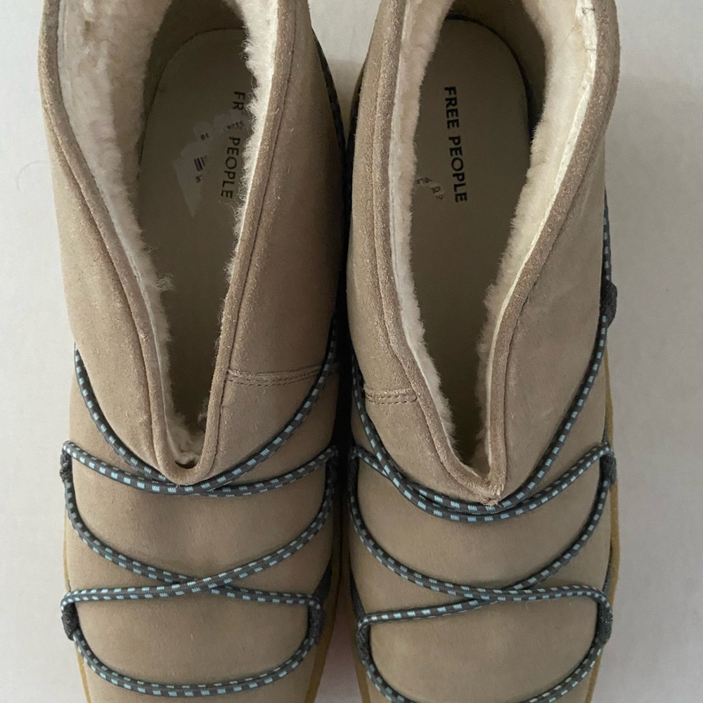 Free People Tan Ankle Boots - Picture 8 of 9